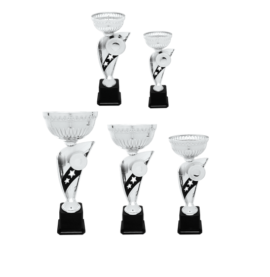 Silver Cup trophies