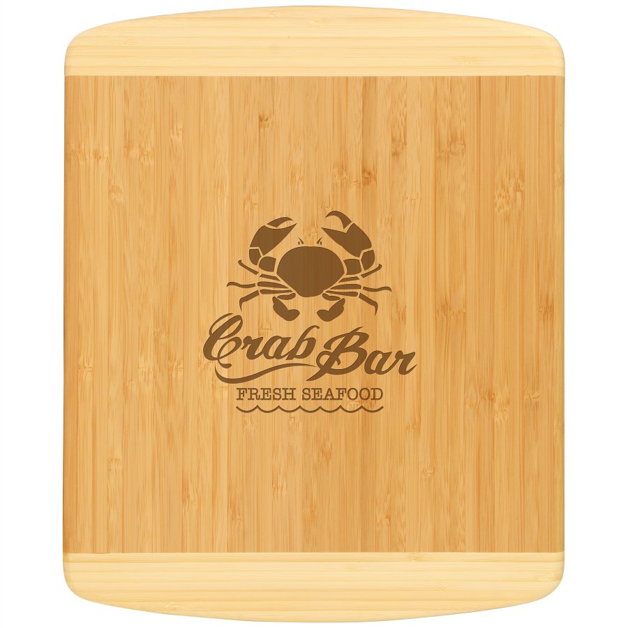 Two-Tone Bamboo Cutting Board