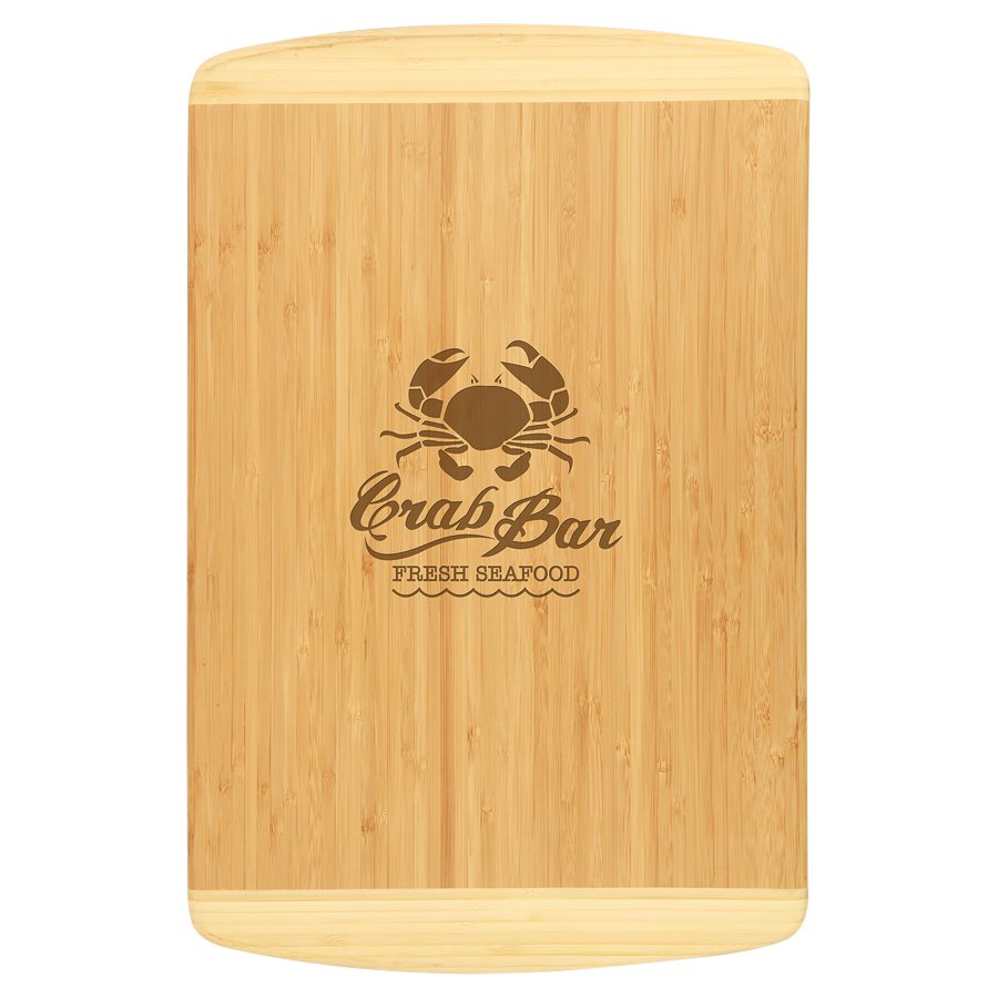 Two-Tone Bamboo Cutting Board